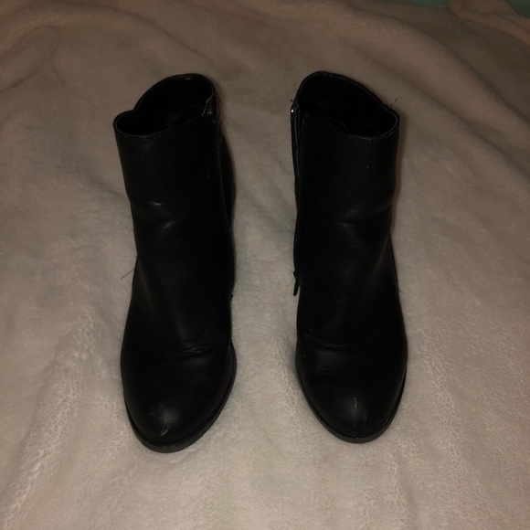 Black Heeled Booties - Picture 2 of 2